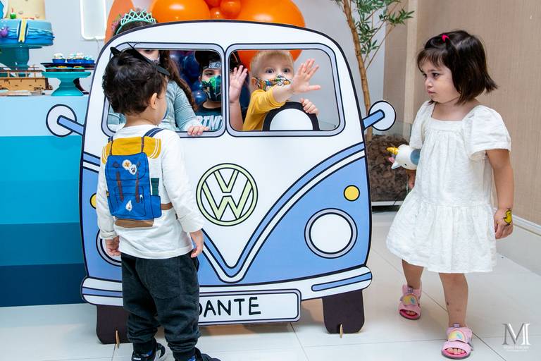 Aniversário infantil fotografado por Mario Nakase em SP