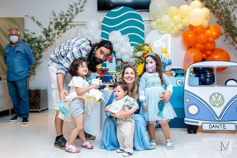 Aniversário infantil fotografado por Mario Nakase em SP