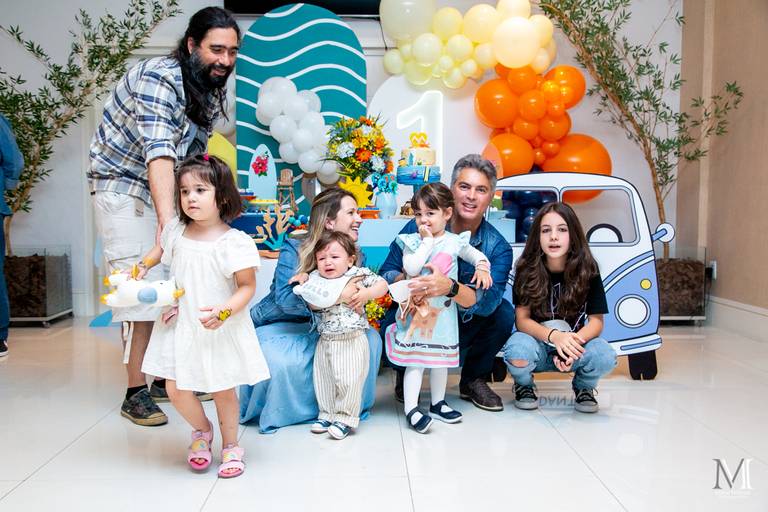 Aniversário infantil fotografado por Mario Nakase em SP