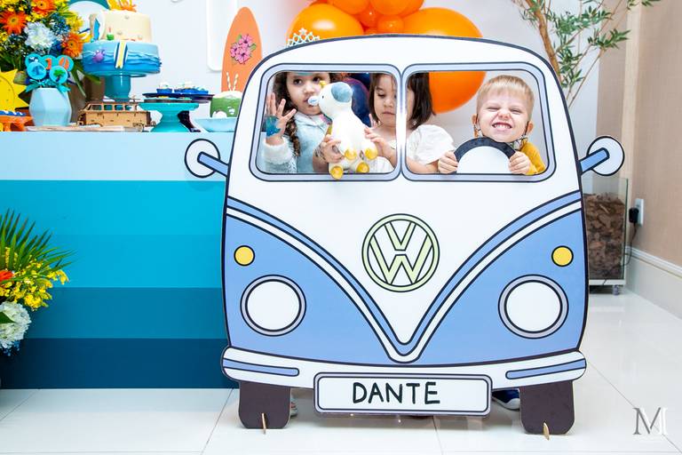 Aniversário infantil fotografado por Mario Nakase em SP