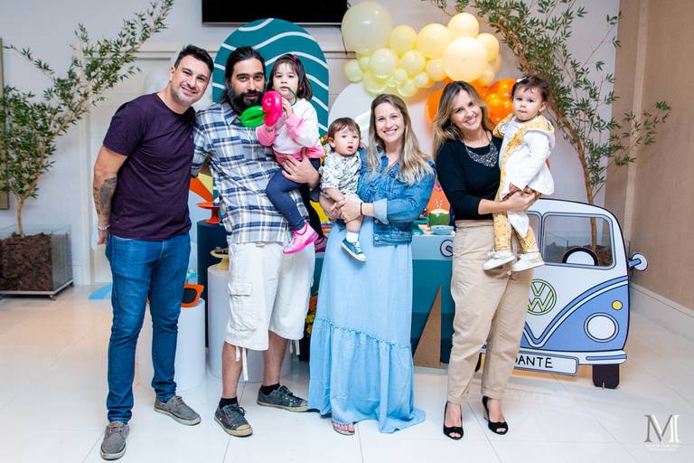 Aniversário infantil fotografado por Mario Nakase em SP