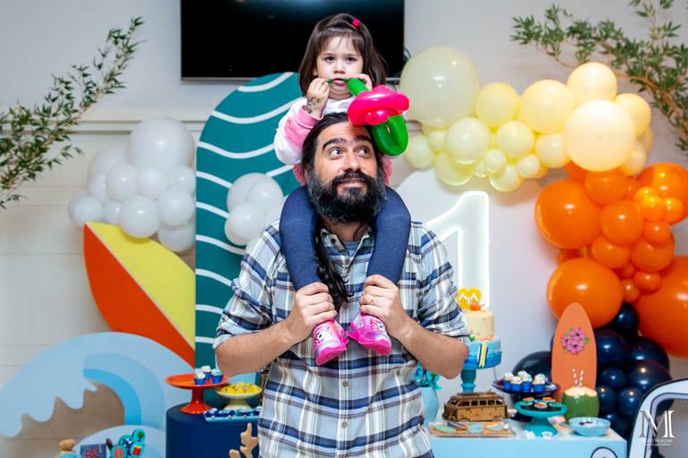 Aniversário infantil fotografado por Mario Nakase em SP