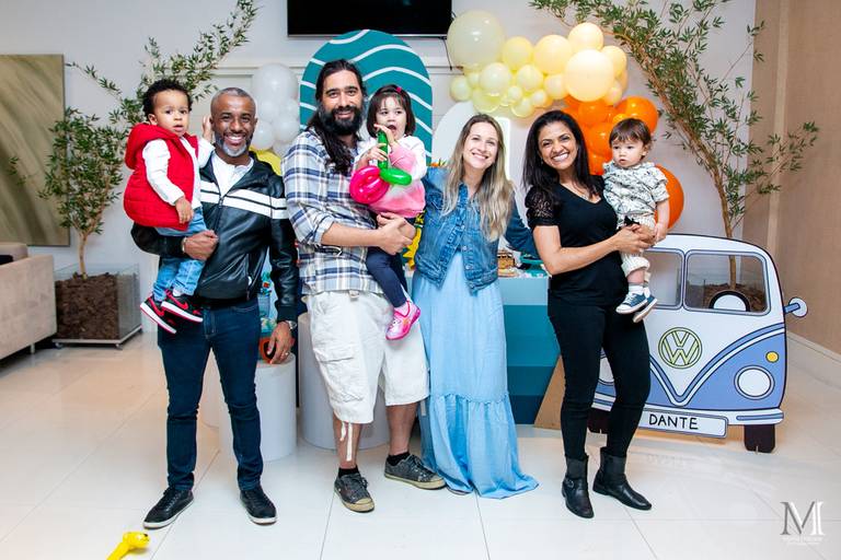 Aniversário infantil fotografado por Mario Nakase em SP