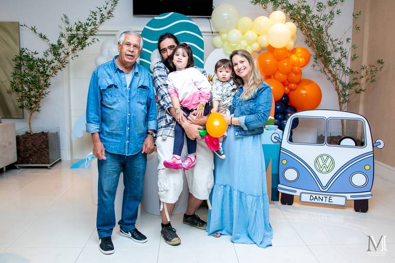 Aniversário infantil fotografado por Mario Nakase em SP