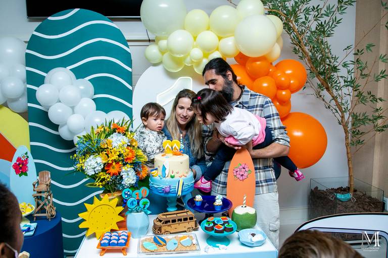 Aniversário infantil fotografado por Mario Nakase em SP