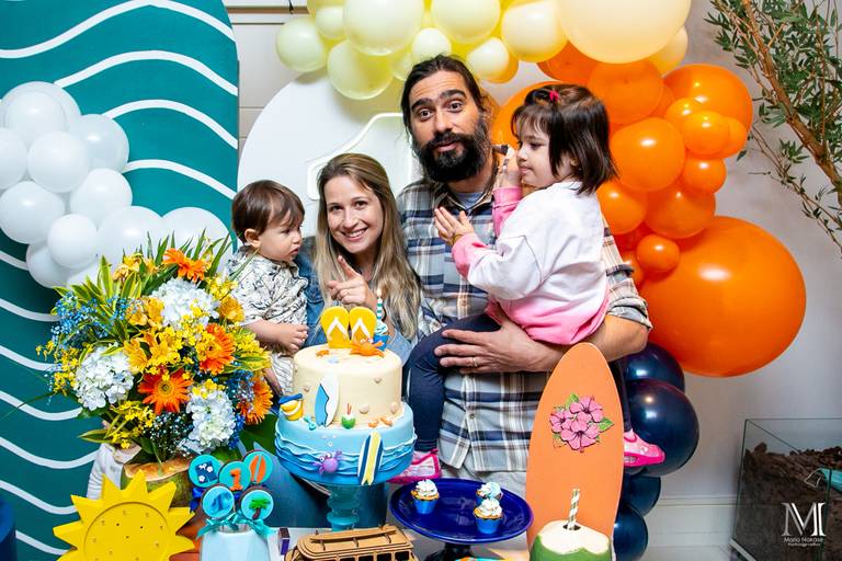 Aniversário infantil fotografado por Mario Nakase em SP