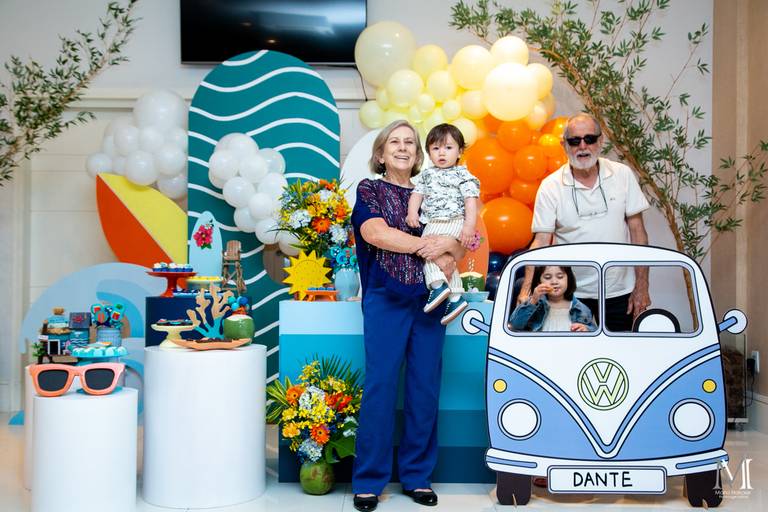 Aniversário infantil fotografado por Mario Nakase em SP