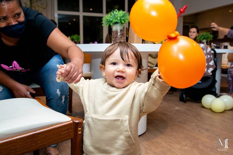 Aniversário infantil fotografado por Mario Nakase em SP