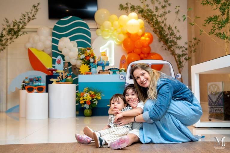 Aniversário infantil fotografado por Mario Nakase em SP