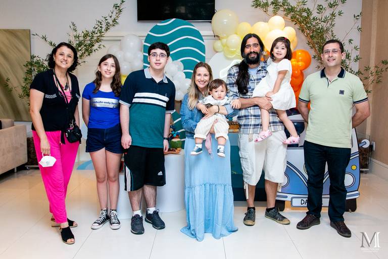 Aniversário infantil fotografado por Mario Nakase em SP