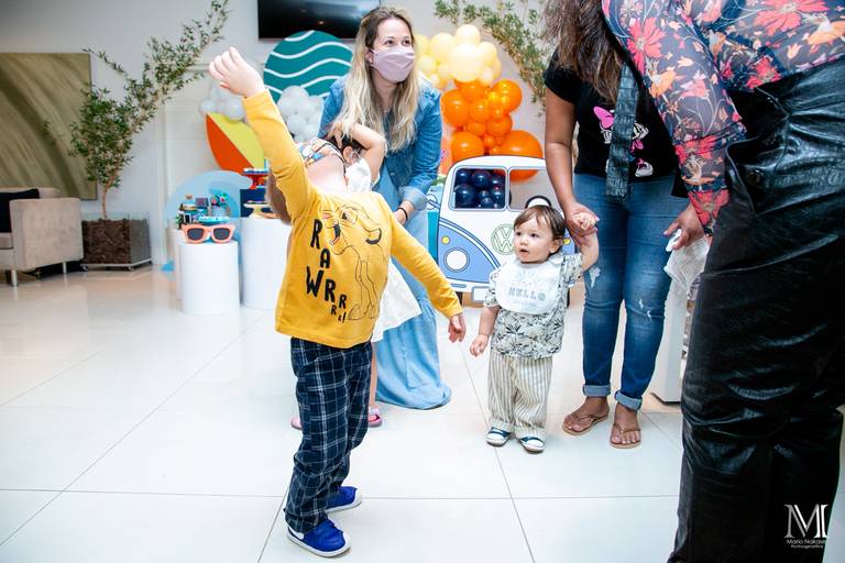 Aniversário infantil fotografado por Mario Nakase em SP