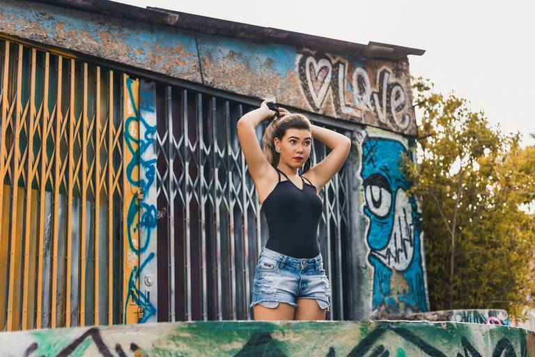 ensaio fotografico feminino book debutante 15 anos Beco do Batman | fotografo em Guaruja Ton Prans Fotografia