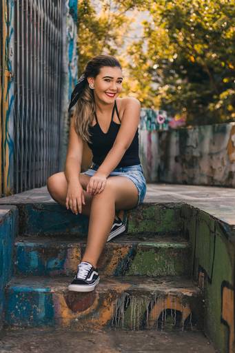 ensaio fotografico feminino book debutante 15 anos Beco do Batman | fotografo em Guaruja Ton Prans Fotografia