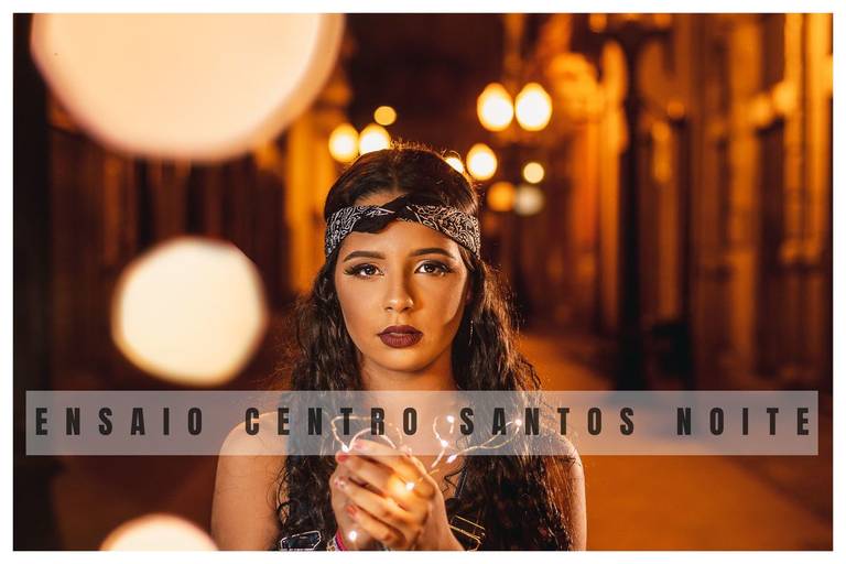 ensaio fotografico feminino book debutante 15 anos Centro Santos Noite | fotografo em Guaruja Ton Prans Fotografia