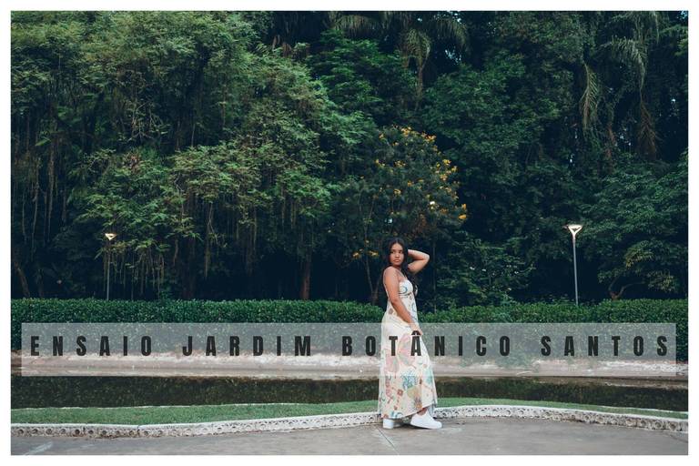 ensaio fotografico feminino book debutante 15 anos Jardim Botanico Santos | fotografo em Guaruja Ton Prans Fotografia