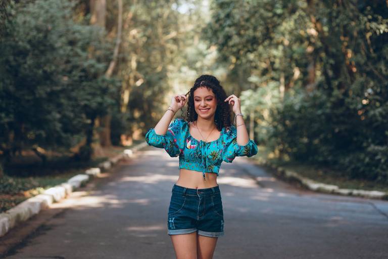 ensaio fotografico feminino book debutante 15 anos Jardim Botanico Santos | fotografo em Guaruja Ton Prans Fotografia