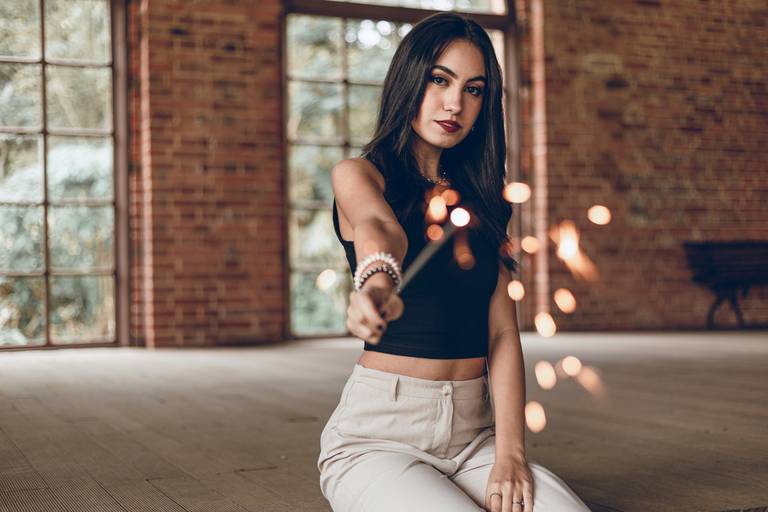 ensaio fotografico feminino book debutante 15 anos Luzinhas Fumaca | fotografo em Guaruja Ton Prans Fotografia