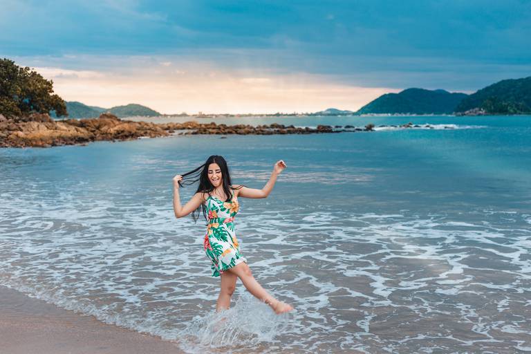 ensaio fotografico feminino book debutante 15 anos Praia Conchas | fotografo em Guaruja Ton Prans Fotografia