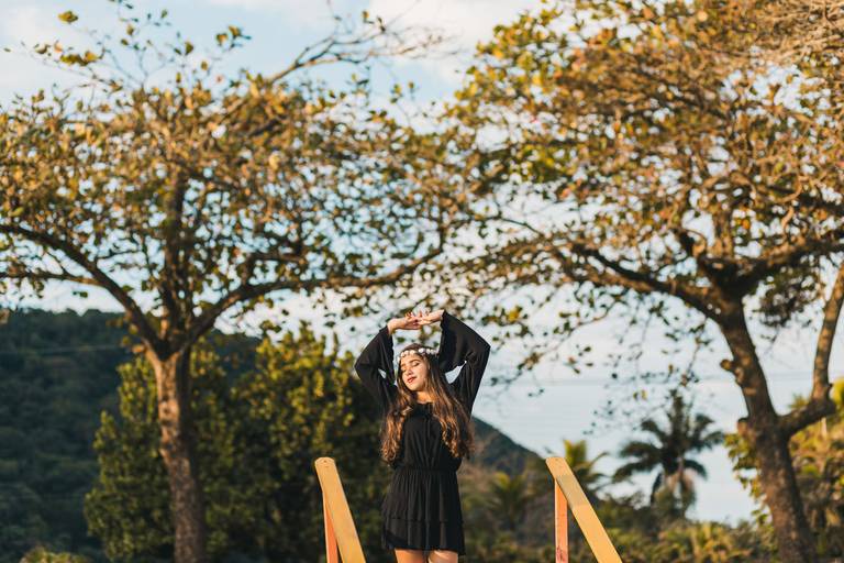 ensaio fotografico feminino book debutante 15 anos Praia Praia Guaiúba Praça | fotografo em Guaruja Ton Prans Fotografia