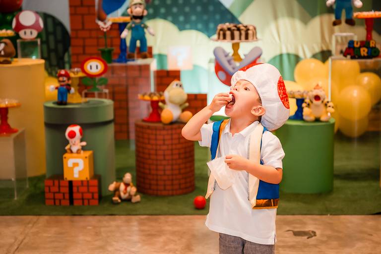 Festa Tema Mário Toad