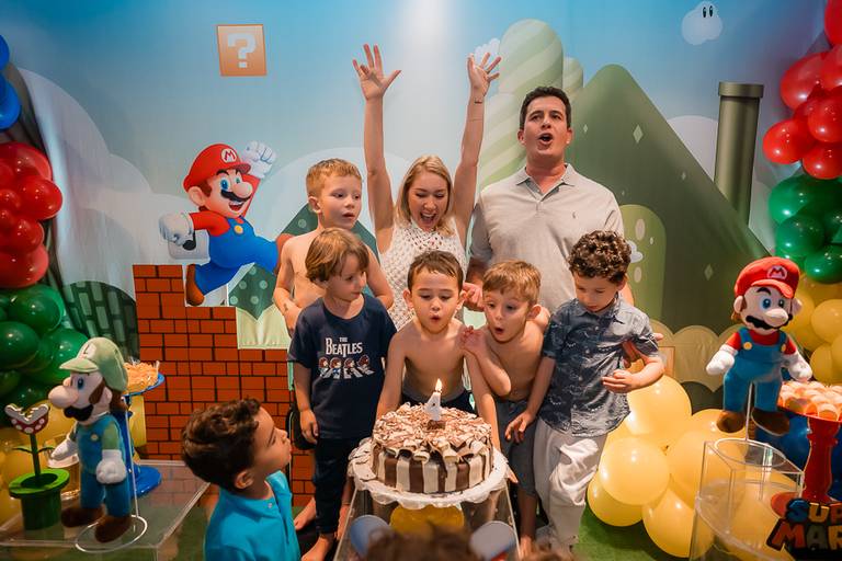 Festa Tema Mário Toad