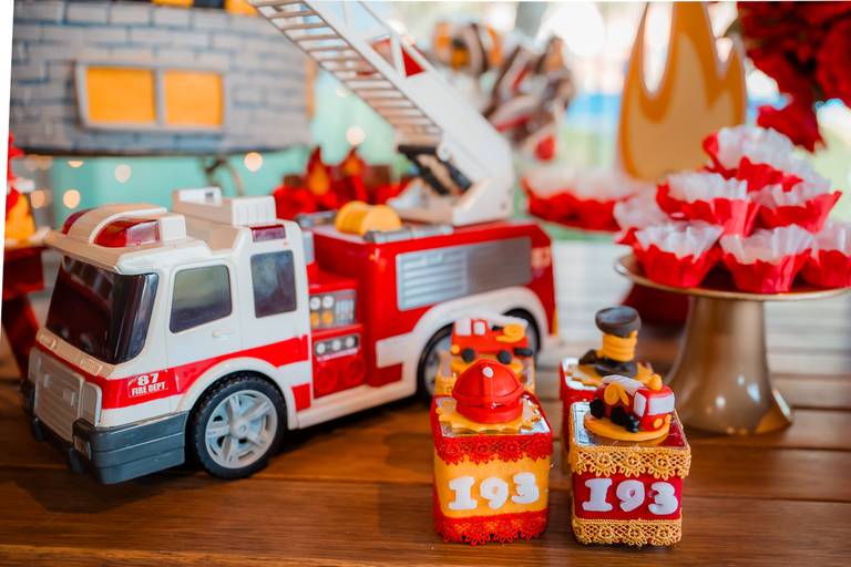 Aniversário Tema Bombeiro