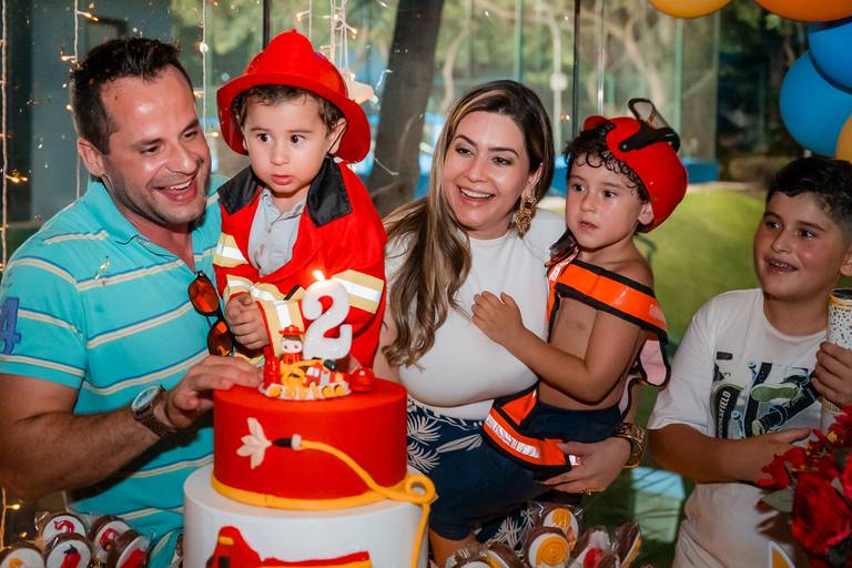 Aniversário Tema Bombeiro