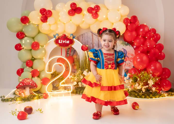 ensaio 2 anos branca de neve