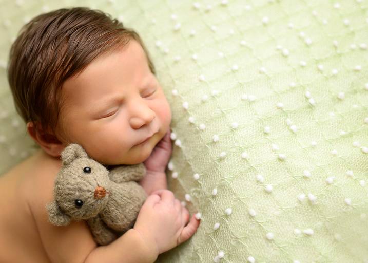 book newborn com ursinho