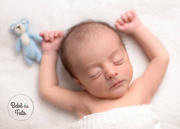 bebê na foto