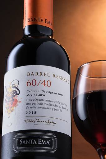 Vino chileno - Vino Tinto Santa Ema