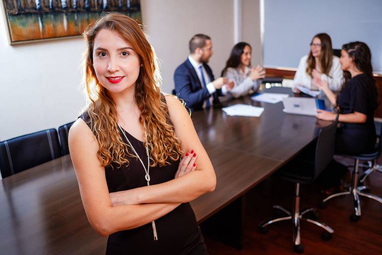 profesional mesa de reuniones