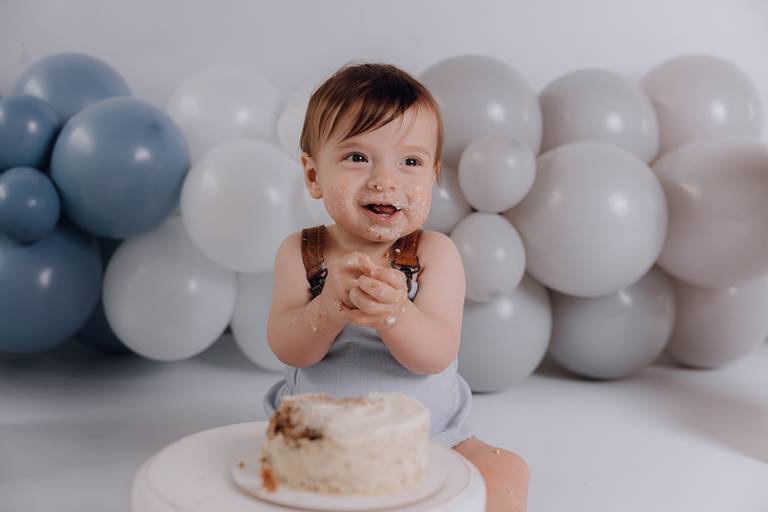 smash the cake Curitiba ensaio de 1 ano Curitiba estudio bebê  