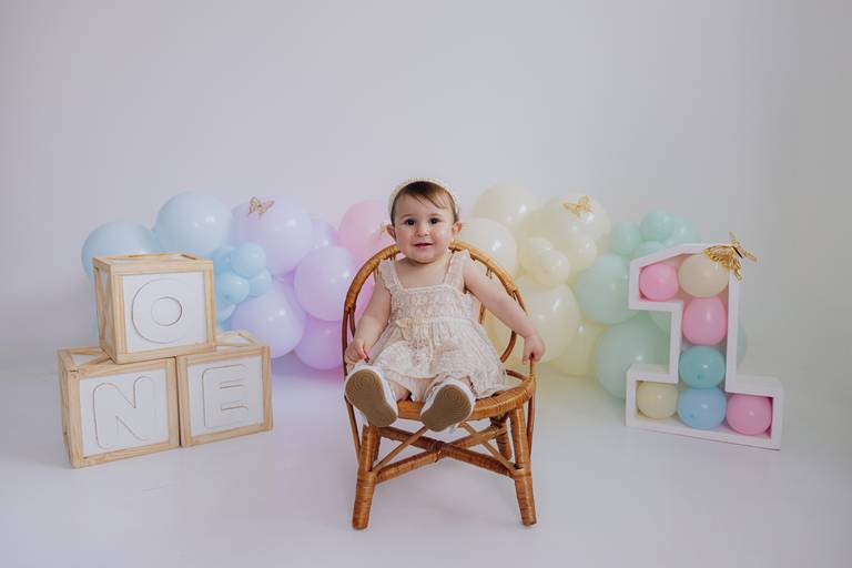 smash the cake Curitiba ensaio de 1 ano Curitiba estudio bebê  