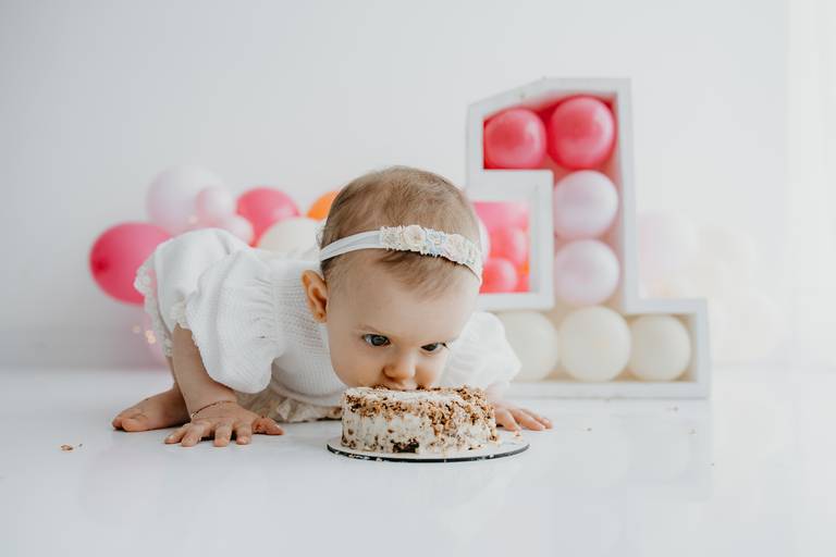 smash the cake Curitiba ensaio de 1 ano Curitiba estudio bebê  