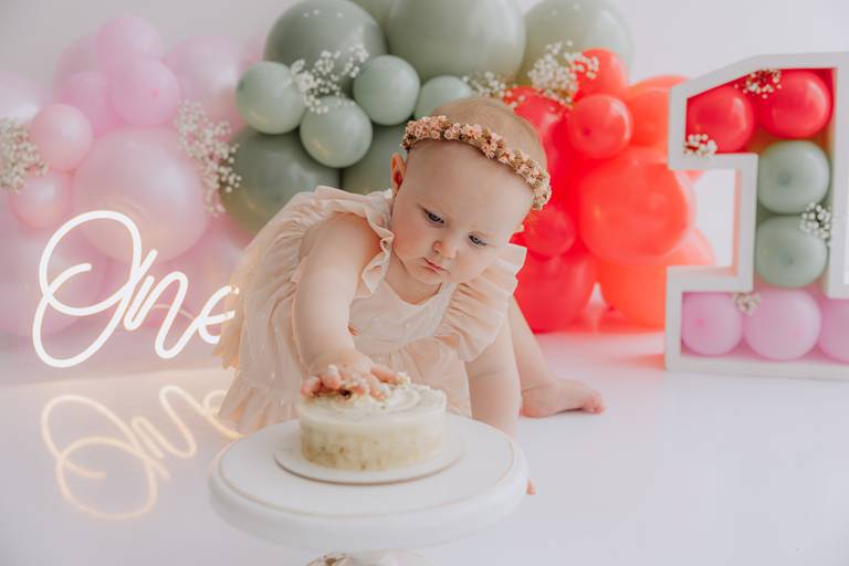 smash the cake Curitiba ensaio de 1 ano Curitiba estudio bebê  