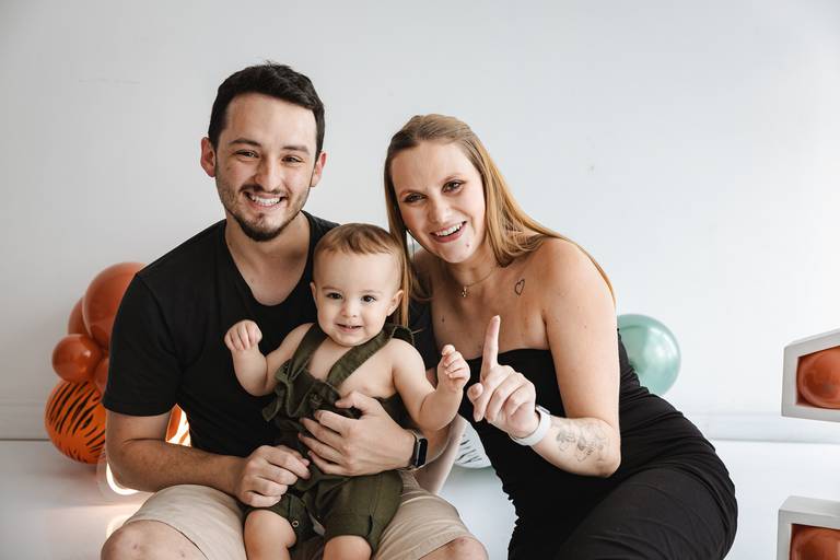 smash the cake Curitiba ensaio de 1 ano Curitiba estudio bebê  