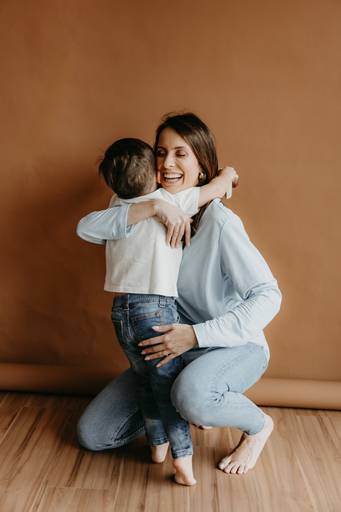Fotógrafa de família Estúdio Curitiba Ensaio de família