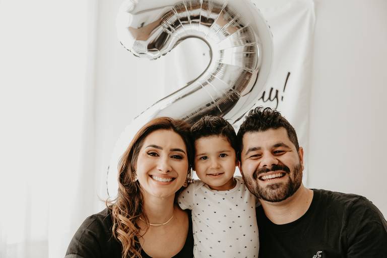 Fotógrafa de família Estúdio Curitiba Ensaio de família