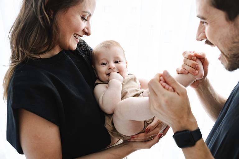 Fotógrafa de família Estúdio Curitiba Ensaio de família