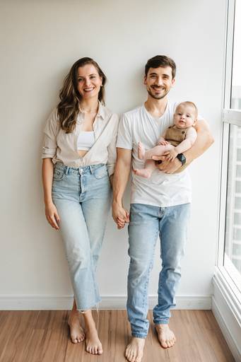 Fotógrafa de família Estúdio Curitiba Ensaio de família