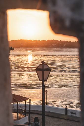 Pôr do Sol à Beiramar - Palácio dos Leões