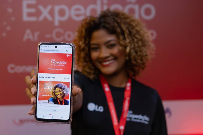 Cobertua Fotográfica Treinamento LG