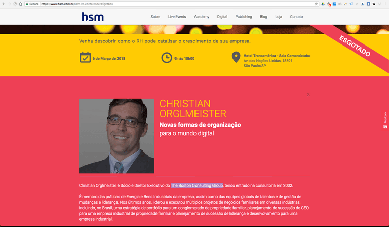 Retrato Corporativo 
Foto Corporativa