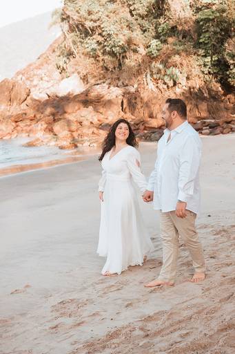 Pré-Wedding - Yasmin e Hassan Sadek - Praia das Conchas - Guarujá