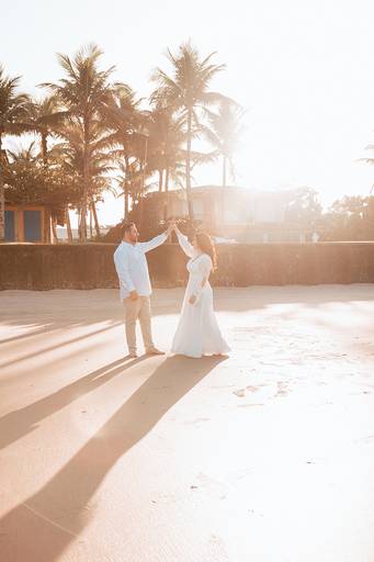 Pré-Wedding - Yasmin e Hassan Sadek - Praia das Conchas - Guarujá