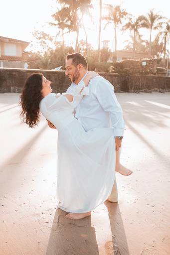 Pré-Wedding - Yasmin e Hassan Sadek - Praia das Conchas - Guarujá