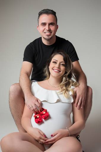 Ensaio Gestante Laissa - Estúdio Tarik Dhiego Fotografia