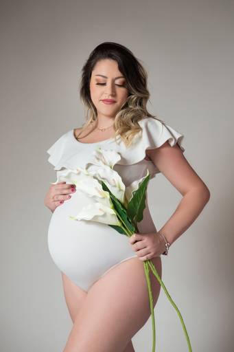 Ensaio Gestante Laissa - Estúdio Tarik Dhiego Fotografia