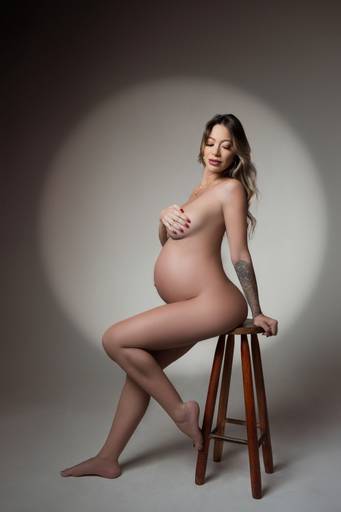 Ensaio Gestante Alexia Cristina Padaratz - Estúdio Tarik Dhiego Fotografia